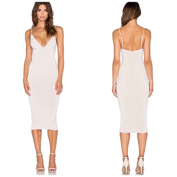 Nookie Dresses & Skirts - Nookie Tia Amo Nude Midi Dress